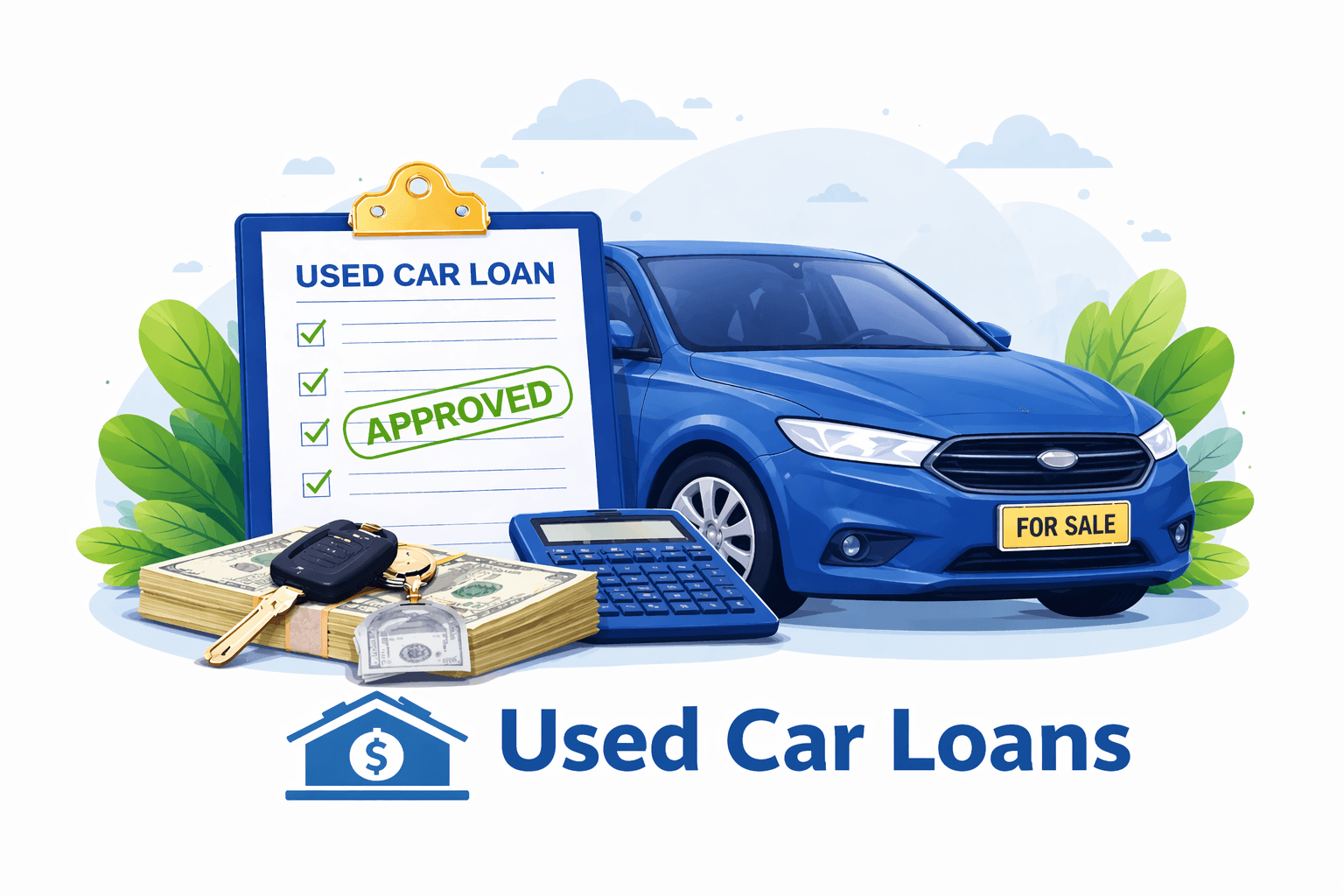 Used car loan application process